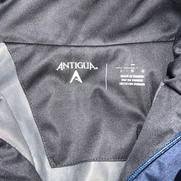 Unisex Minnesota Twins MLB Antigua Full Zip Vented Windbreaker Jacket Large - Picture 5 of 9